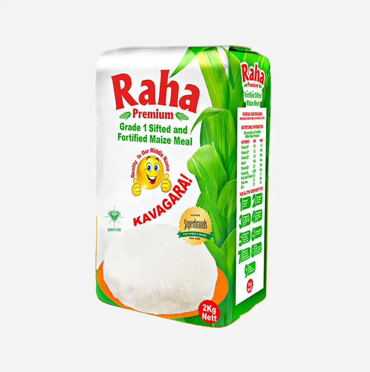 Raha Premium - Kavagara Grade 1 Sifted And Fortified Maize Meal