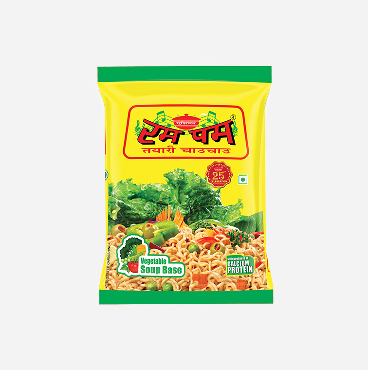Rumpum Regular Veg Instant Noodles:
